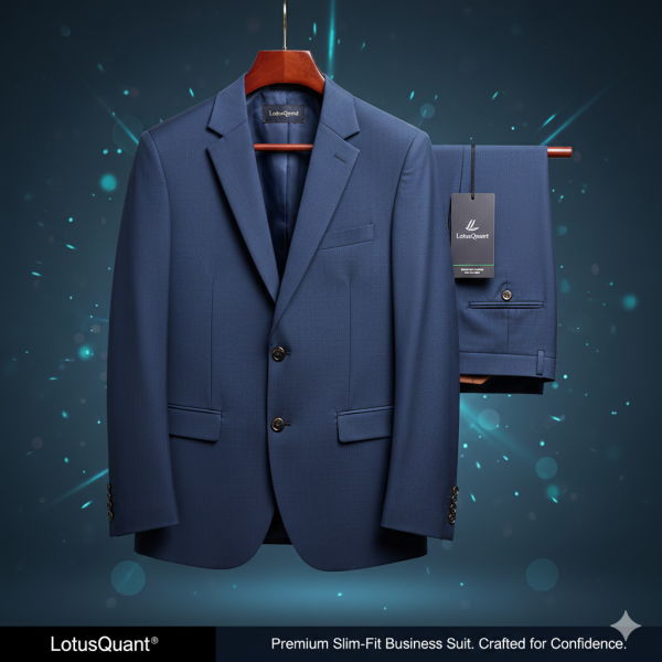 Premium Slim-Fit Business Suit